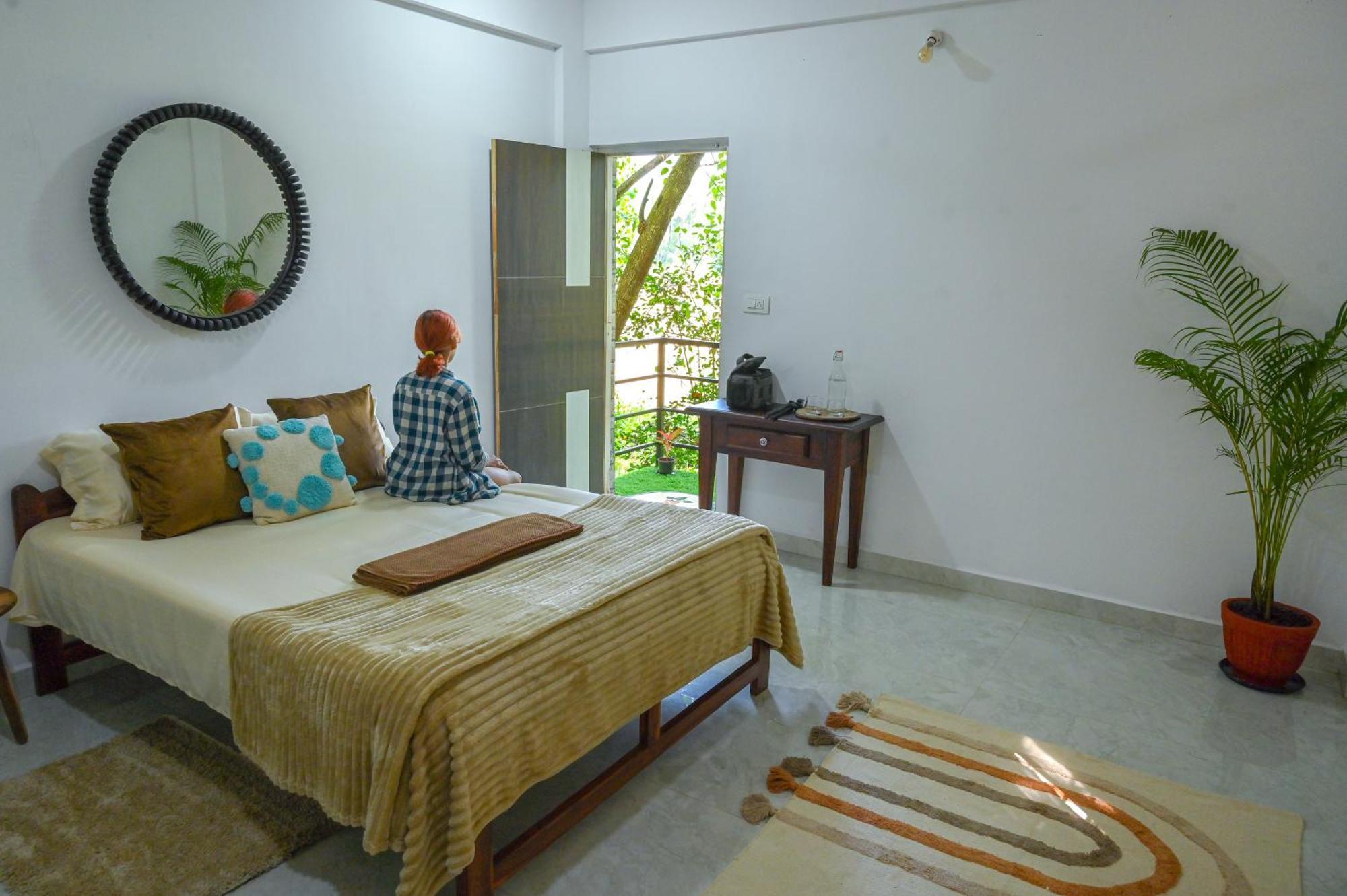 Shell House - Private Stay With Garden View In Arambol Mandrem Esterno foto